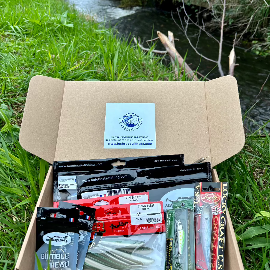 Coffret box de leurres en Eau Douce n°1 - Les Bredouilleurs