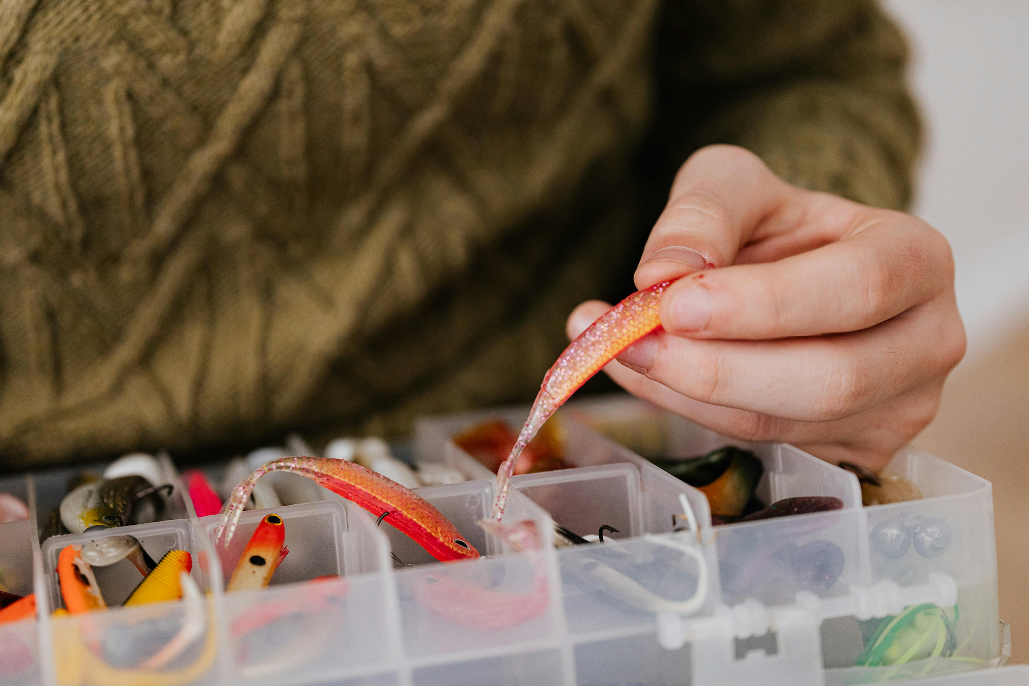 Montage d'un hameçon texan