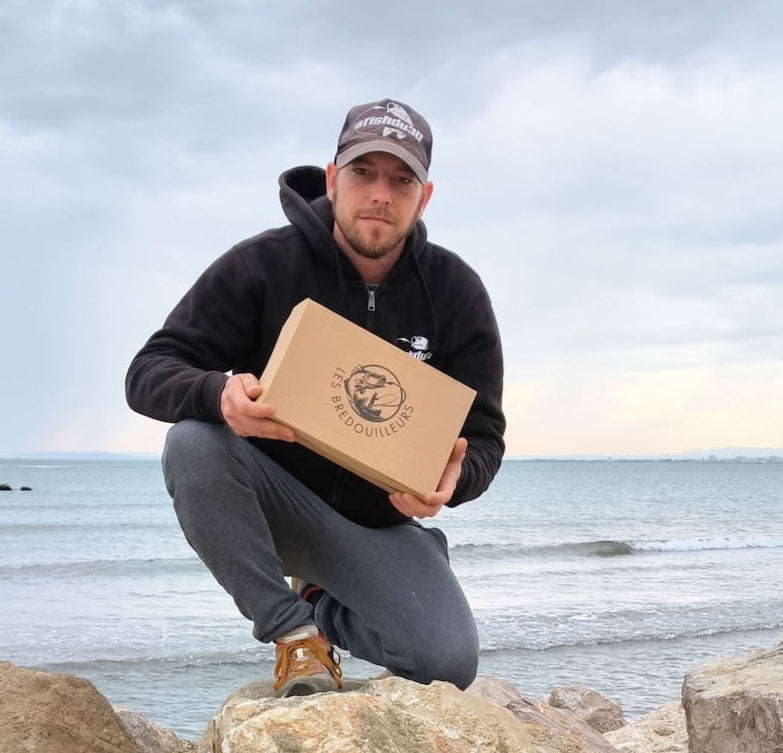 Box de leurres de pêche en mer Les Bredouilleurs pour le bar et toutes les espèces présentes sur nos côtes.