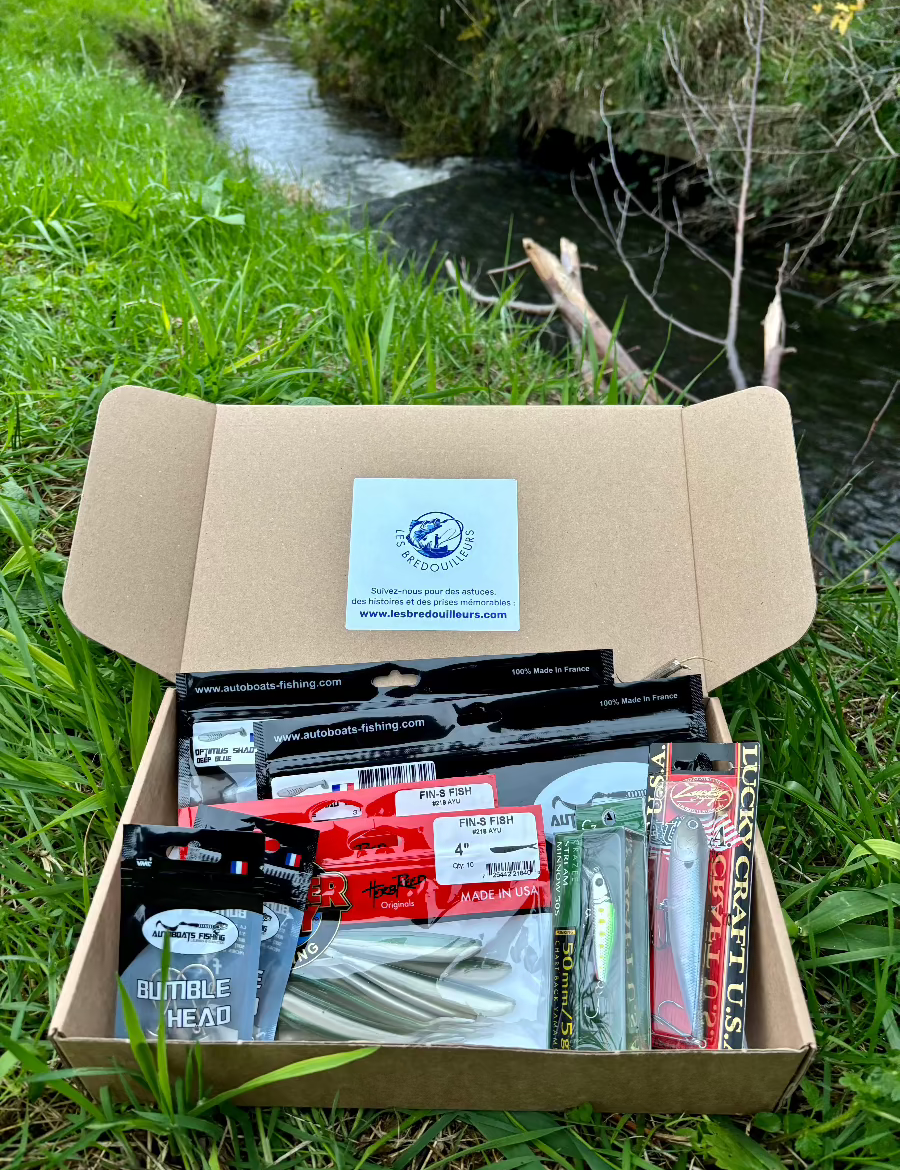 Coffret box de leurres en Eau Douce n°1 - Les Bredouilleurs