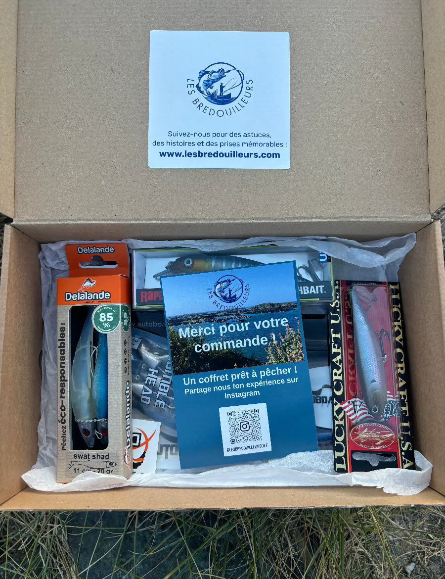 Coffret box de leurres en Mer n°1 - Les Bredouilleurs