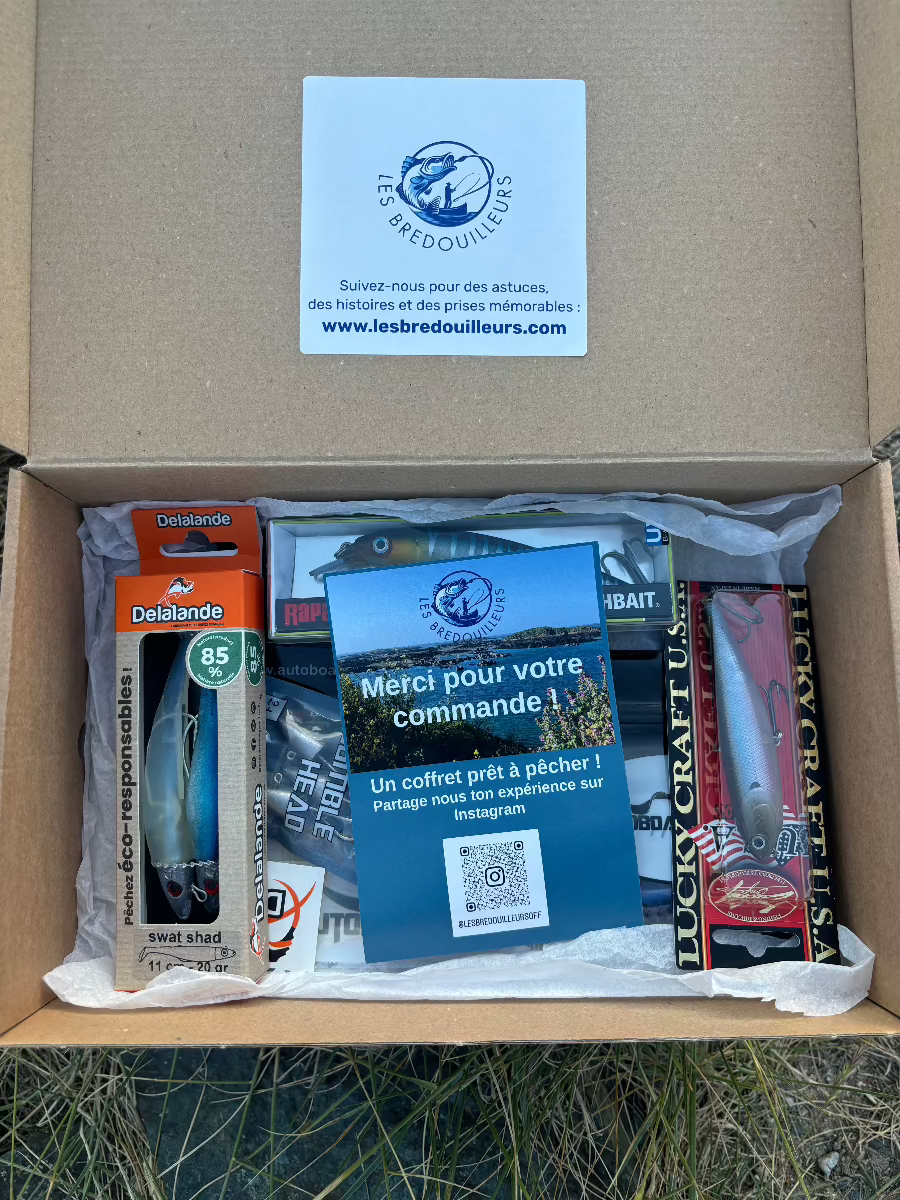 Coffret box de leurres en Mer n°1 - Les Bredouilleurs