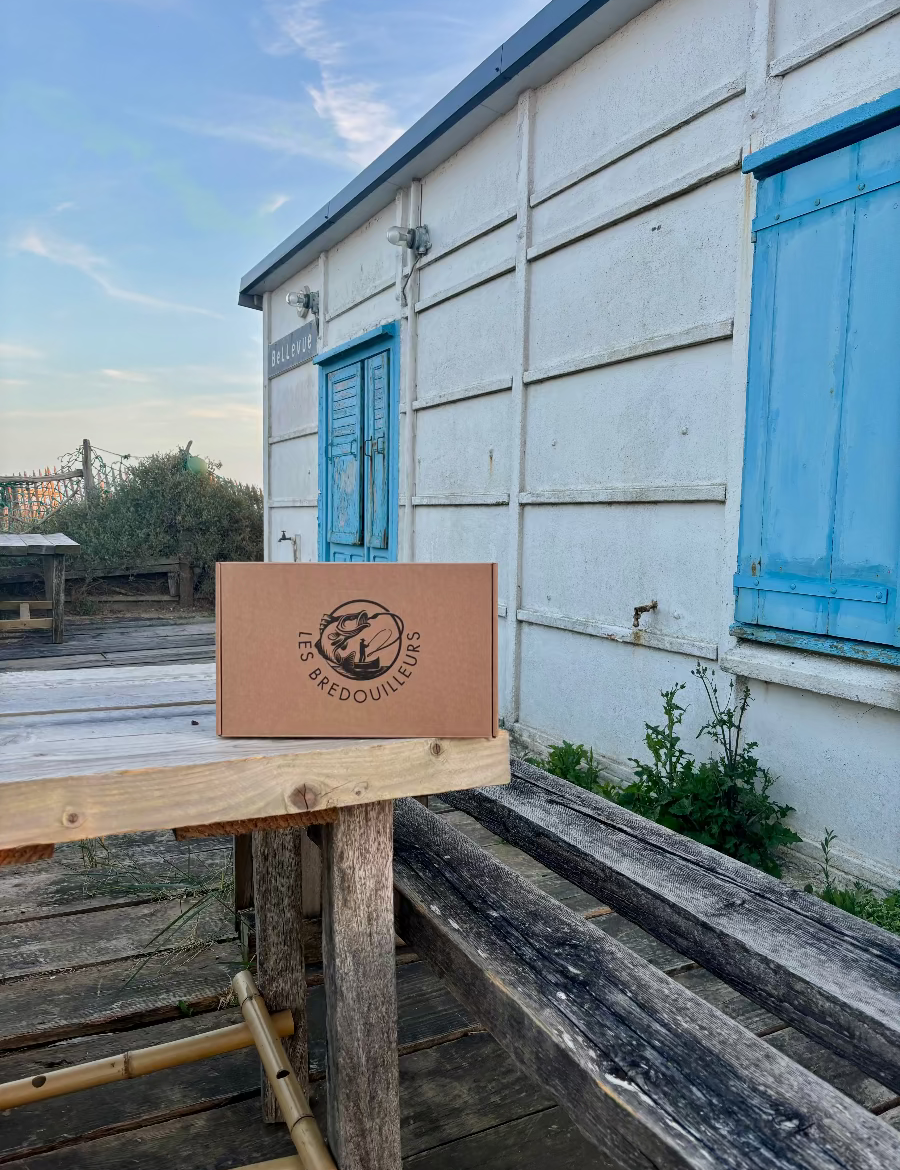 Coffret les bredouilleurs avec cabane de pêche